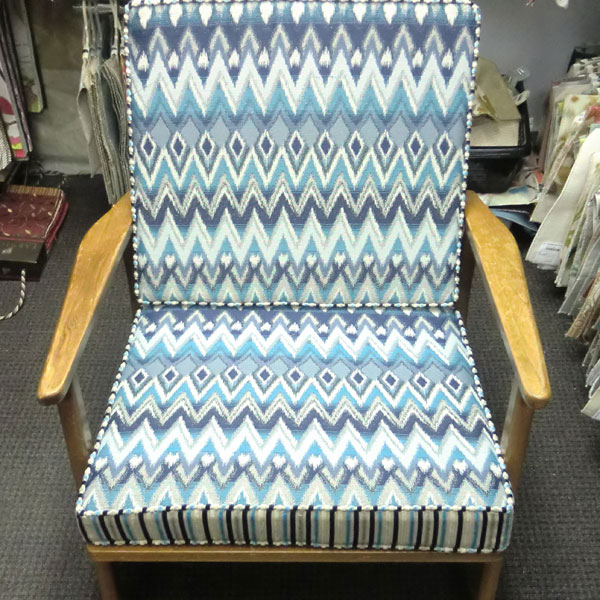 Velvet Stripe Chair