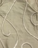 Catania Silks Vine-Embroidery Slate