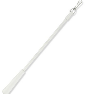 Fiberglass Baton with Handle White 30in Long white batons AFB1930  Curtain Pulls 