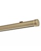 Aria Metal Metal Baton 48in Steel Clip Satin Gold
