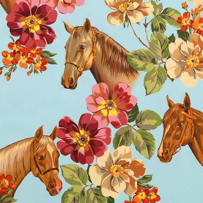 Alexander Henry Blossom Stables Sky 9040b