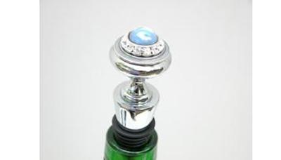 Classic Legacy Sapphire Bottle Stopper 