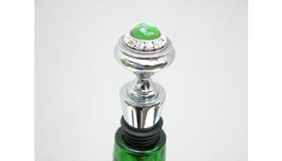 Classic Legacy Peridot Bottle Stopper 