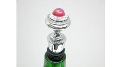 Classic Legacy Pink Opal Bottle Stopper 