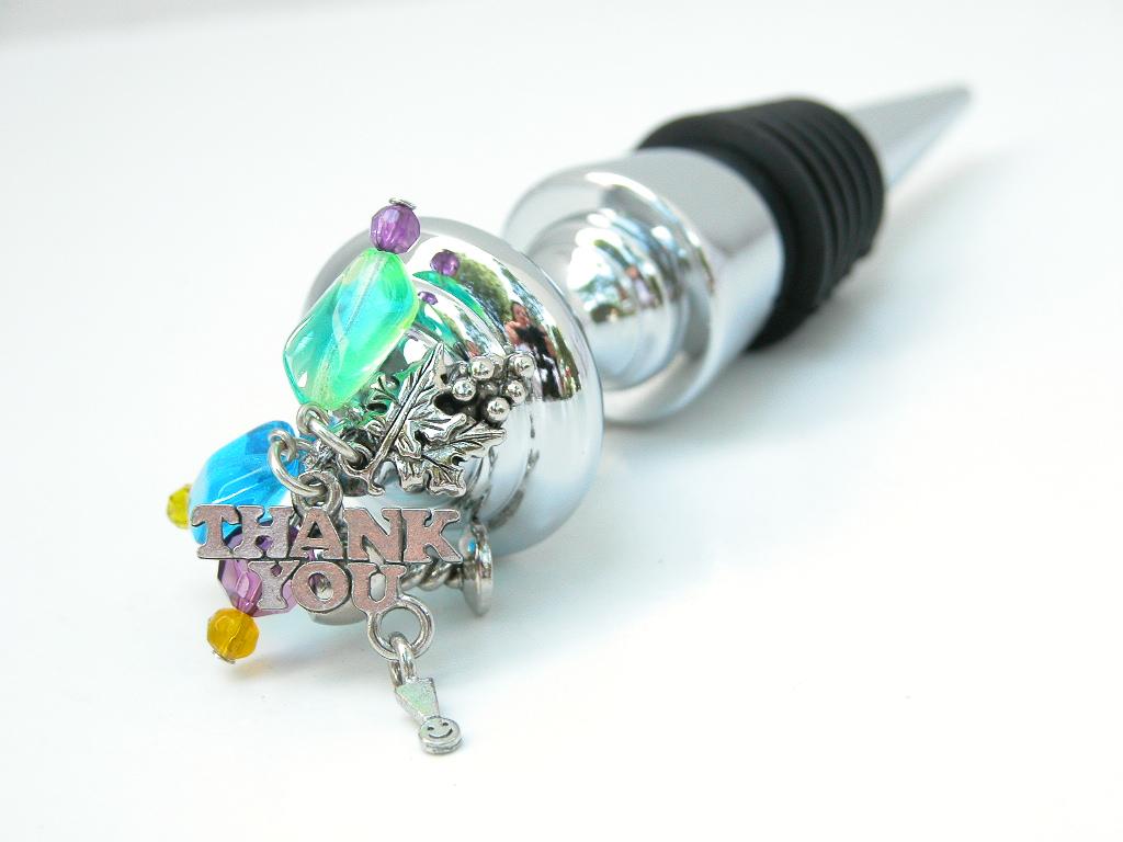 Classic Legacy Wine Bottle Stopper-Thank You 