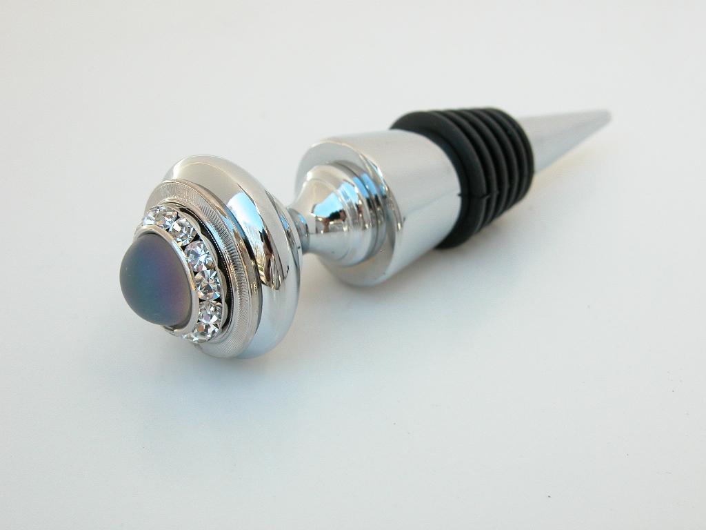 Classic Legacy Crystal and Frosted Matte Volcano Stopper 