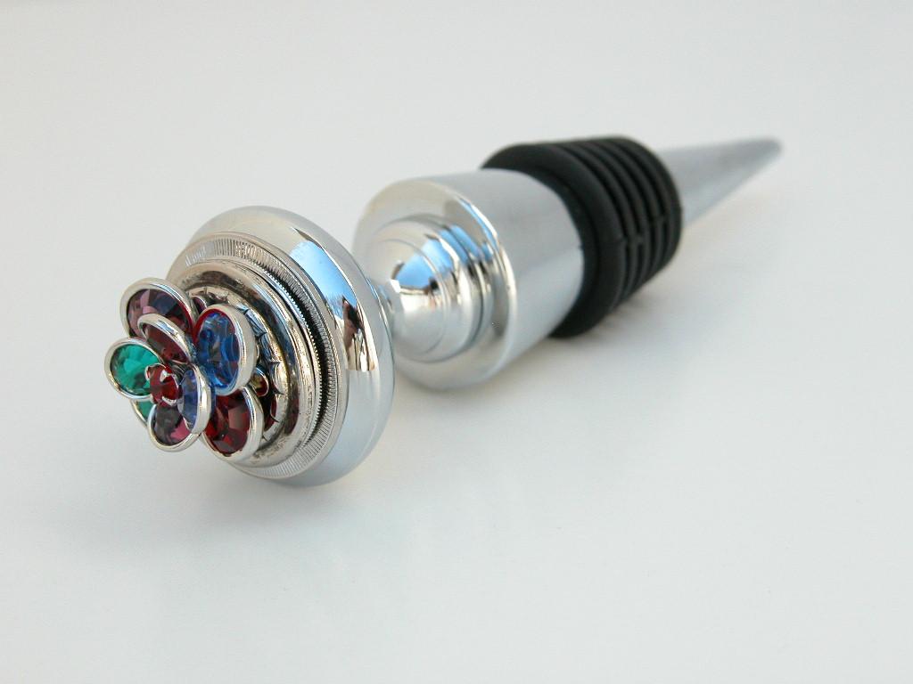 Classic Legacy Jewel Crystal Bottle Stopper 