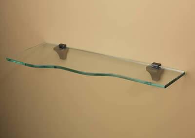 Amore Designs Bliss Glass Wall Shelf 