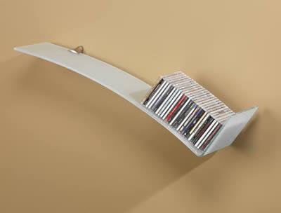 Amore Designs Essence Glass Wall Shelf 