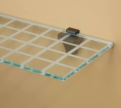 Amore Designs Optique Glass Wall Shelf 