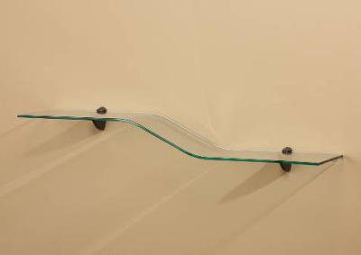 Amore Designs Verve Glass Wall Shelf 