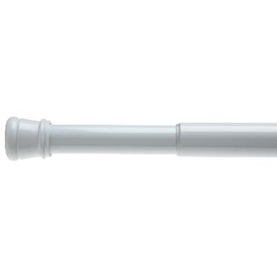 Carnation Home Fashions  Inc Adjustable Steel Shower Curtain Tension Rod White