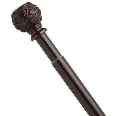 Carnation Home Fashions  Inc Sheffield Decorative Tension Rod Oil Rubbed Bronze
