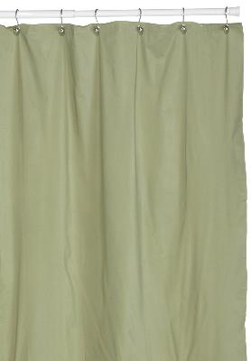 Carnation Home Fashions  Inc Hotel Quality 8 Gauge Vinyl Shower Curtain Liner Sage