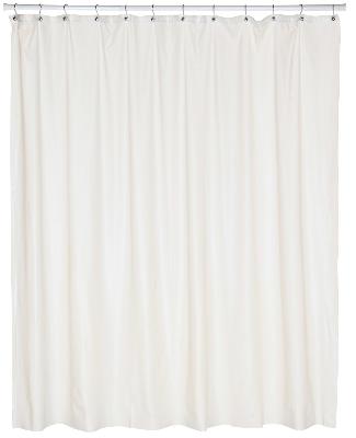 Carnation Home Fashions  Inc Standard 10 Gauge Vinyl Shower Curtain Liner Bone