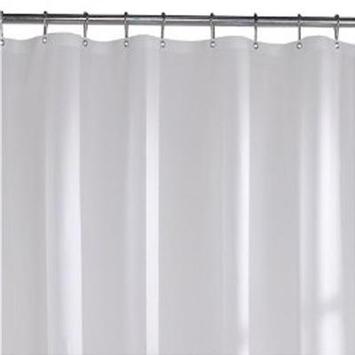 Carnation Home Fashions  Inc Standard 10 Gauge Vinyl Shower Curtain Liner Frosty