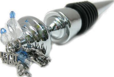 Classic Legacy Ski Wine Stopper 