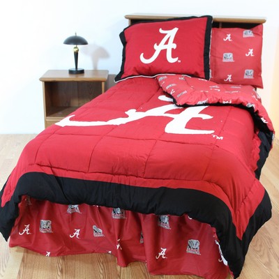 College Covers Alabama Crimson Tide Queen Bed-in-a-Bag Set 