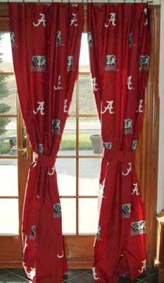 College Covers Alabama Crimson Tide Curtain Panels 