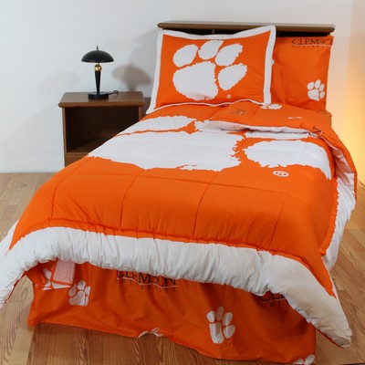 College Covers Clemson Tigers Bed-in-a-Bag Set 
