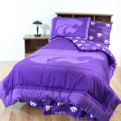 College Covers Kansas State Wildcats Bed-in-a-Bag Set 