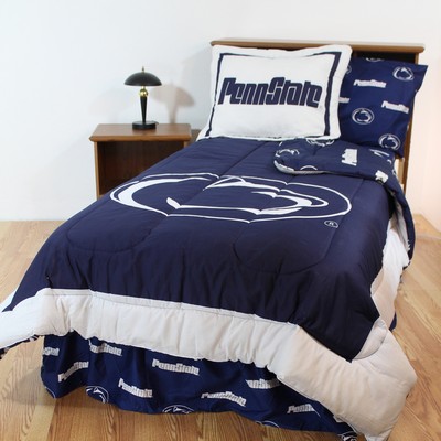 College Covers Penn State Lions King Bed-in-a-Bag Set 