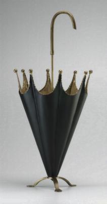 Cyan Design Umbrella Holder Gold and Black