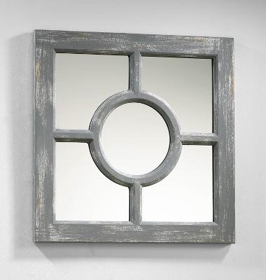 Cyan Design Ashford Mirror Distressed Gray