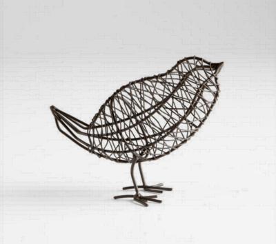 Cyan Design Bird On a Wire Sculpture Large 