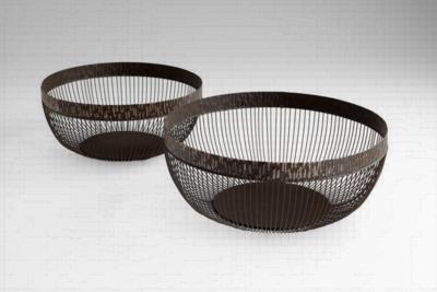 Cyan Design Meshing Around Baskets Graphite Finish