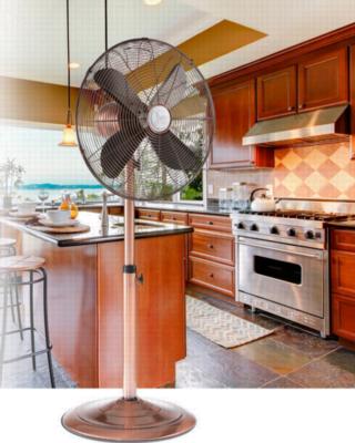 Deco Breeze Copper Floor Fan Copper