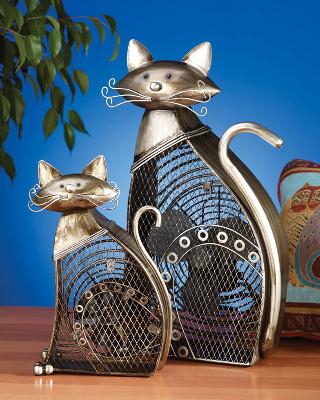 Deco Breeze Figurine Fan - Cat 