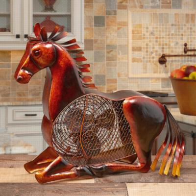 Deco Breeze Horse Figurine Fan 