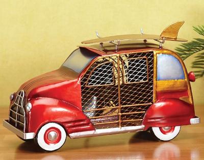 Deco Breeze Woody Car Figurine Fan 