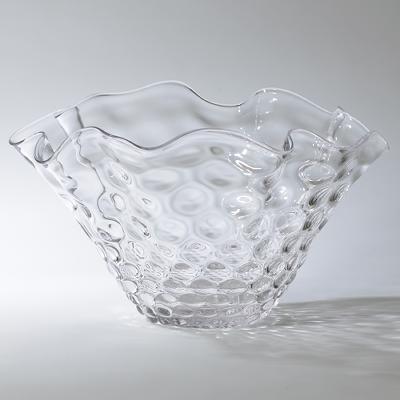 Global Views Honeycomb Optic Wavy Bowl 