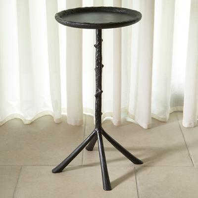 Global Views Mini Twig Table Aged Bronze Finish