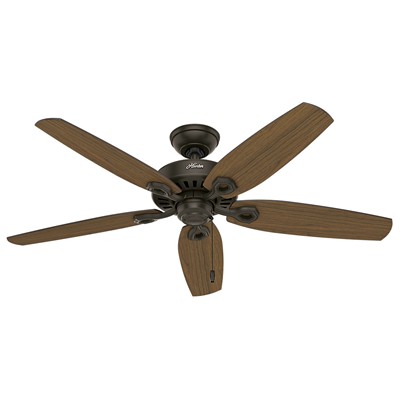 Hunter Fan Co Builder Elite Damp New Bronze Finish