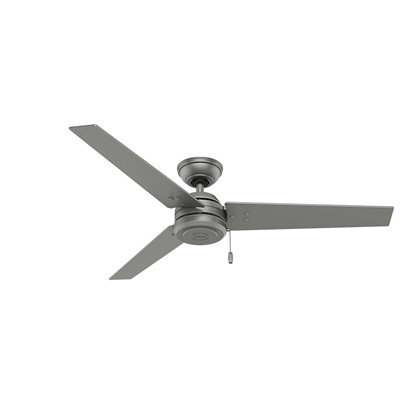 Hunter Fan Co Cassius 52 Inch Ceiling Fan Matte Silver Finish