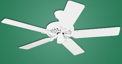 Hunter Fan Co Classic Original White Ceiling Fan 