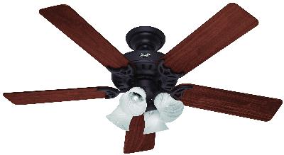 Hunter Fan Co Studio New Bronze Ceiling Fan 