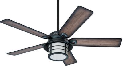Hunter Fan Co Key Biscayne Weathered Zinc Finish