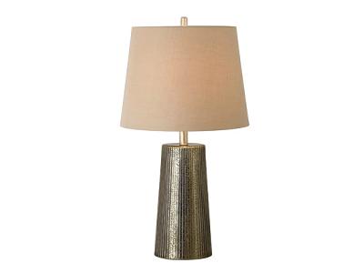 Kenroy Templeton Table Lamp Gold Flecked