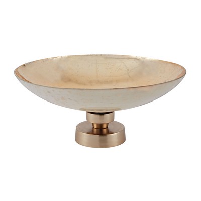 Lazy Susan 468 055 Brushed Champagne,Gold Glass