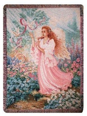 Manual Woodworkers and Weavers  Inc Dawn of Hope Tapestry Throw 
