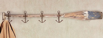 Manual Woodworkers and Weavers  Inc Anchored Oar Wall Hook Set 