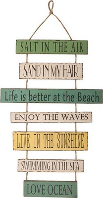 Manual Woodworkers and Weavers  Inc Beach Stacking Sign 