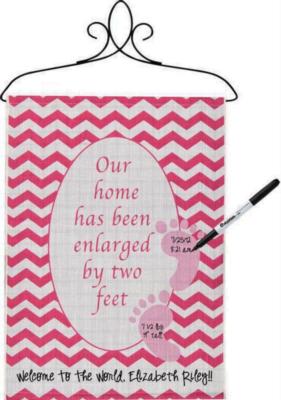 Manual Woodworkers and Weavers  Inc Our Home Enlarged Girl Small Banner 