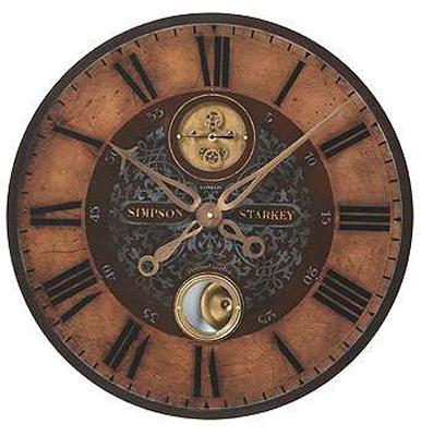 Timeworks  Inc Simpson Starkey 23 Inch Wall Clock 