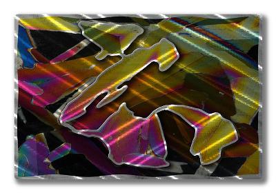 All My Walls Tropical Adventure Blue, Red, Yellow, Grn, Pnk, Violet, Blk, Silver