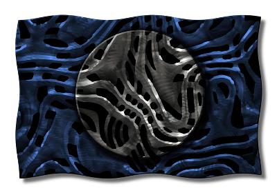 All My Walls Midnight Moon Blue, Gray, Black